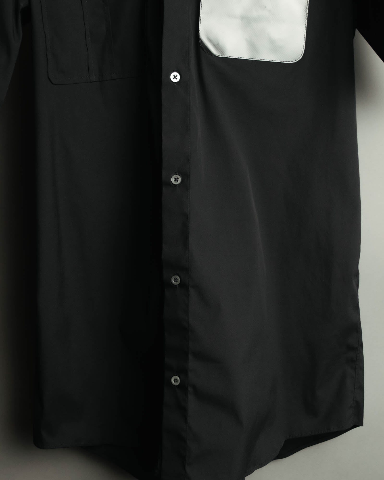 "Jil Sander" 2015-16 coated panel short sleeve shirt