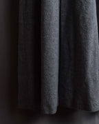 "BALENCIAGA" Alpaca blend maxi length shaped chester coat