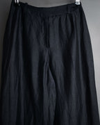 “EMPORIO ARMANI” 90’s-00’s Fluid wide trousers