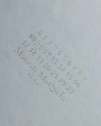 "MAISON MARGIELA" Grained leather chain wallet bag