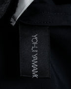 "Yohji Yamamoto +NOIR" 2005SS Rayon draping tailored jacket