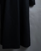 "Marc Jacobs" A soft flowing flared silhouette long coat