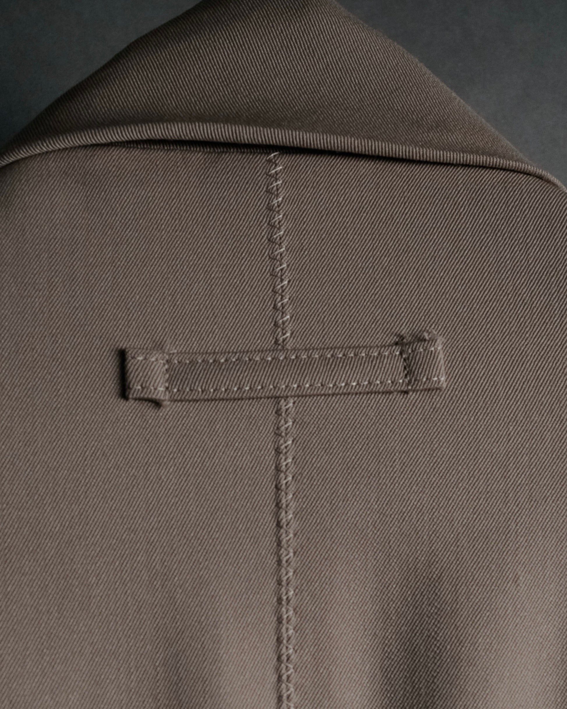 –SPECIAL– “Jean Paul GAULTIER FEMME” 90’s-00’s sculptural scarf collar tailored jacket