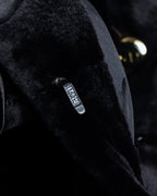 -SPECIAL- “VALENTINO” 1988–1992 SAGA Mink Shawl Collar Coat