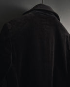 -SPECIAL- "JIL SANDER"
90’s-00’s Architectural cotton velvet belted coat