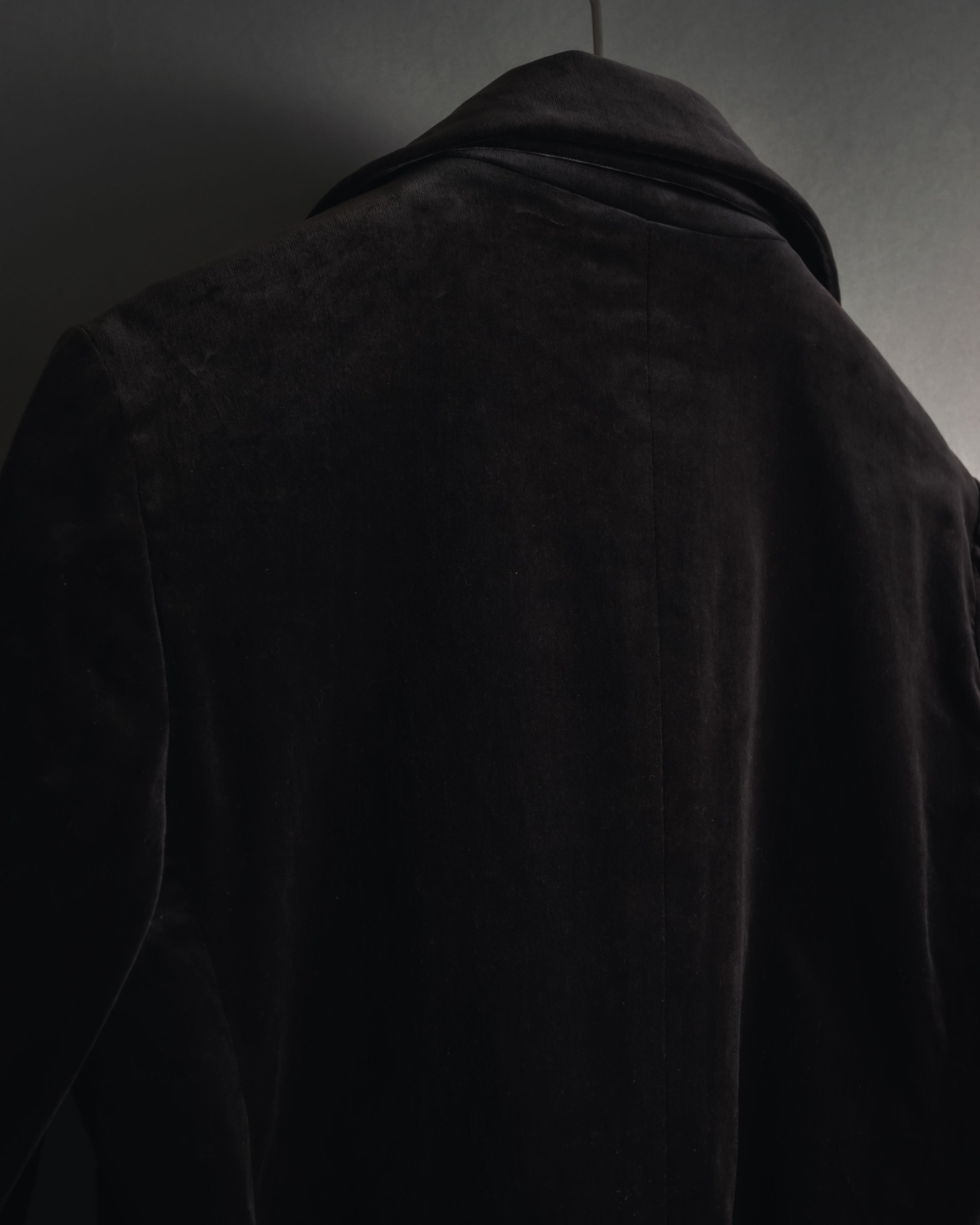 -SPECIAL- "JIL SANDER"
90’s-00’s Architectural cotton velvet belted coat