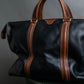 "BALENCIAGA" Leather piping one handle boston bag