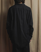 Camisa de botones con jacquard H-jacquard de los años 90 de "HERMES"