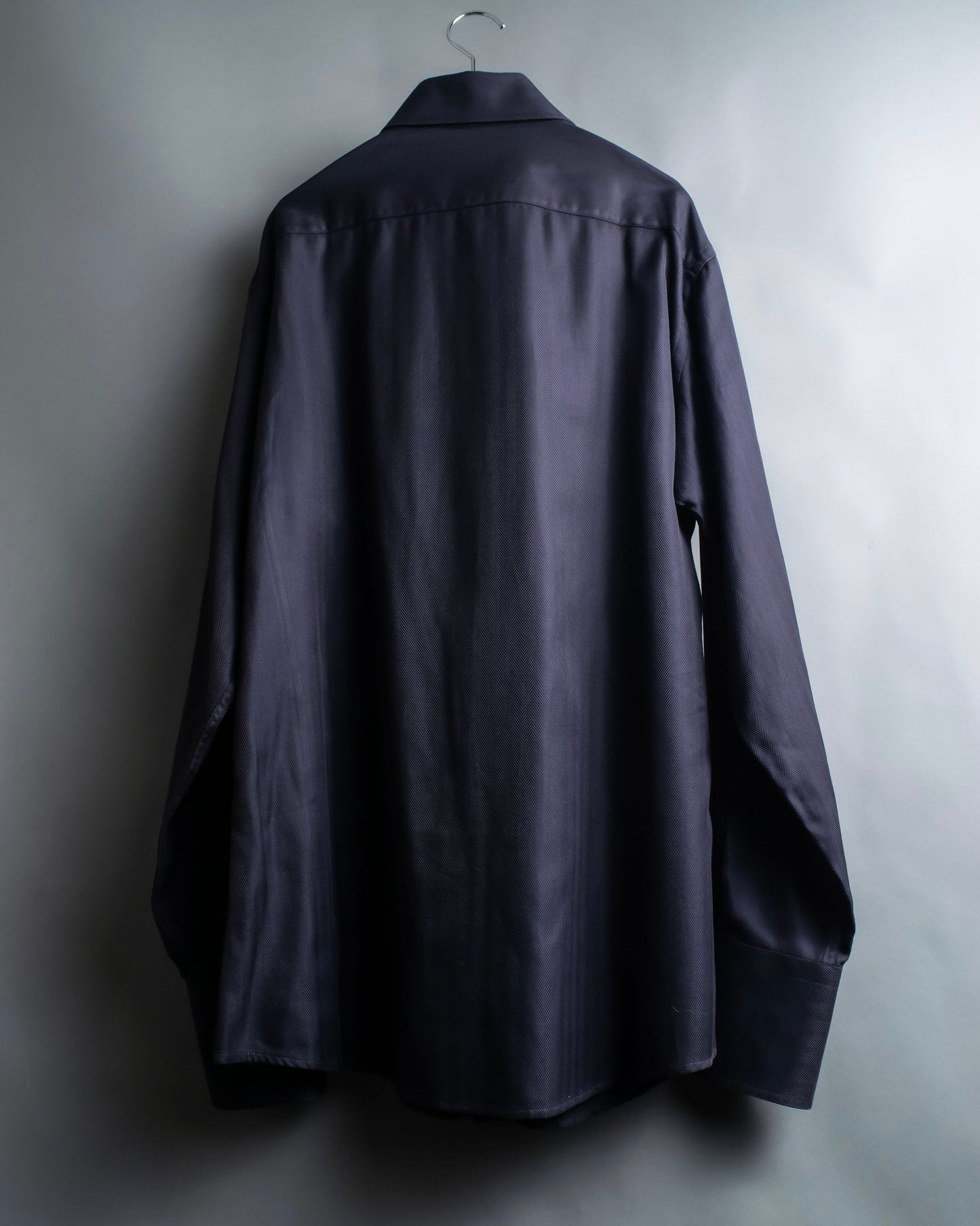 "GUCCI" Herringbone weave oversized shirt