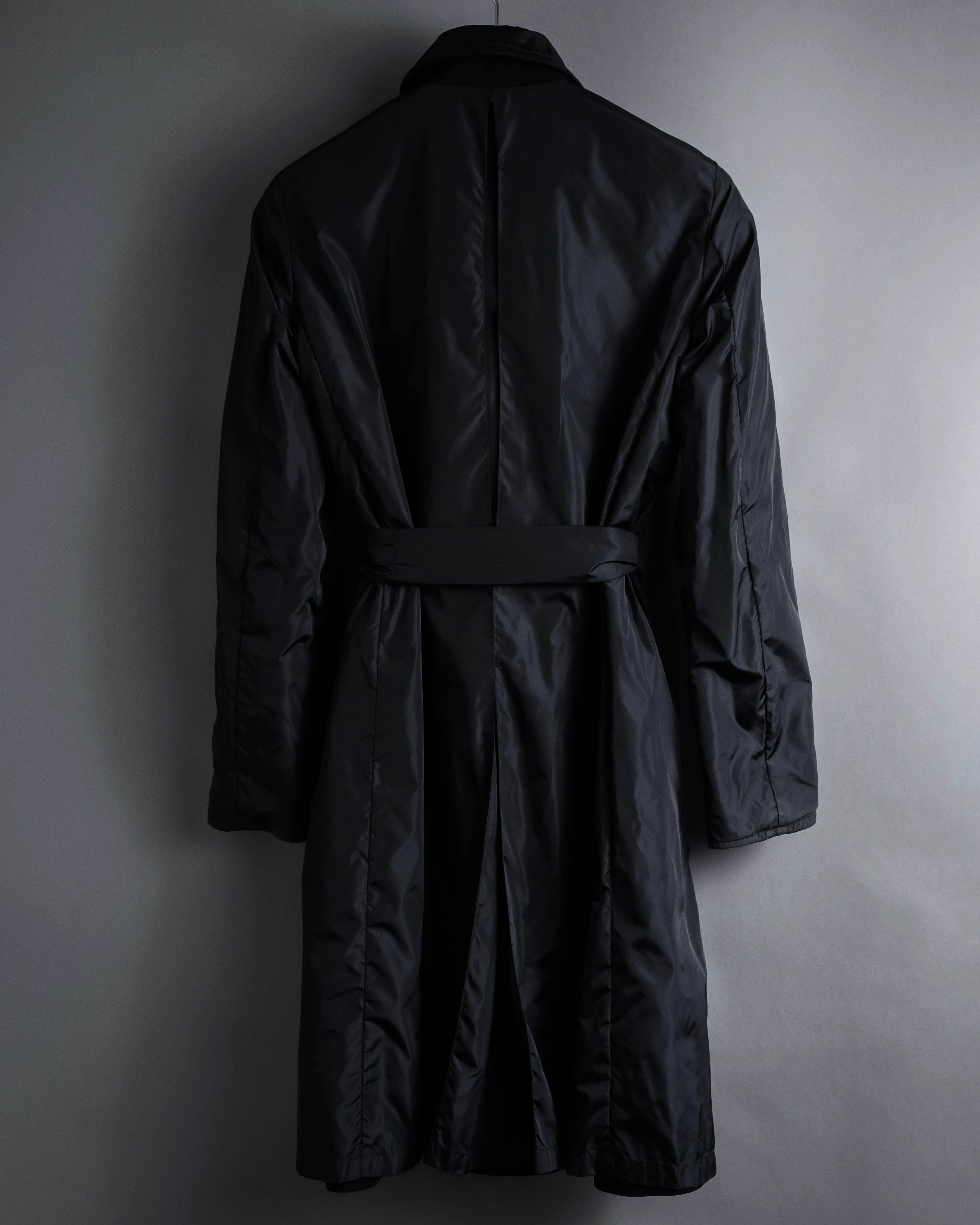 "Max Mara" Reversible belted collar coat
