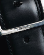 "Salvatore Ferragamo" 90’s-00’s minimalist gancini buckle hobo bag