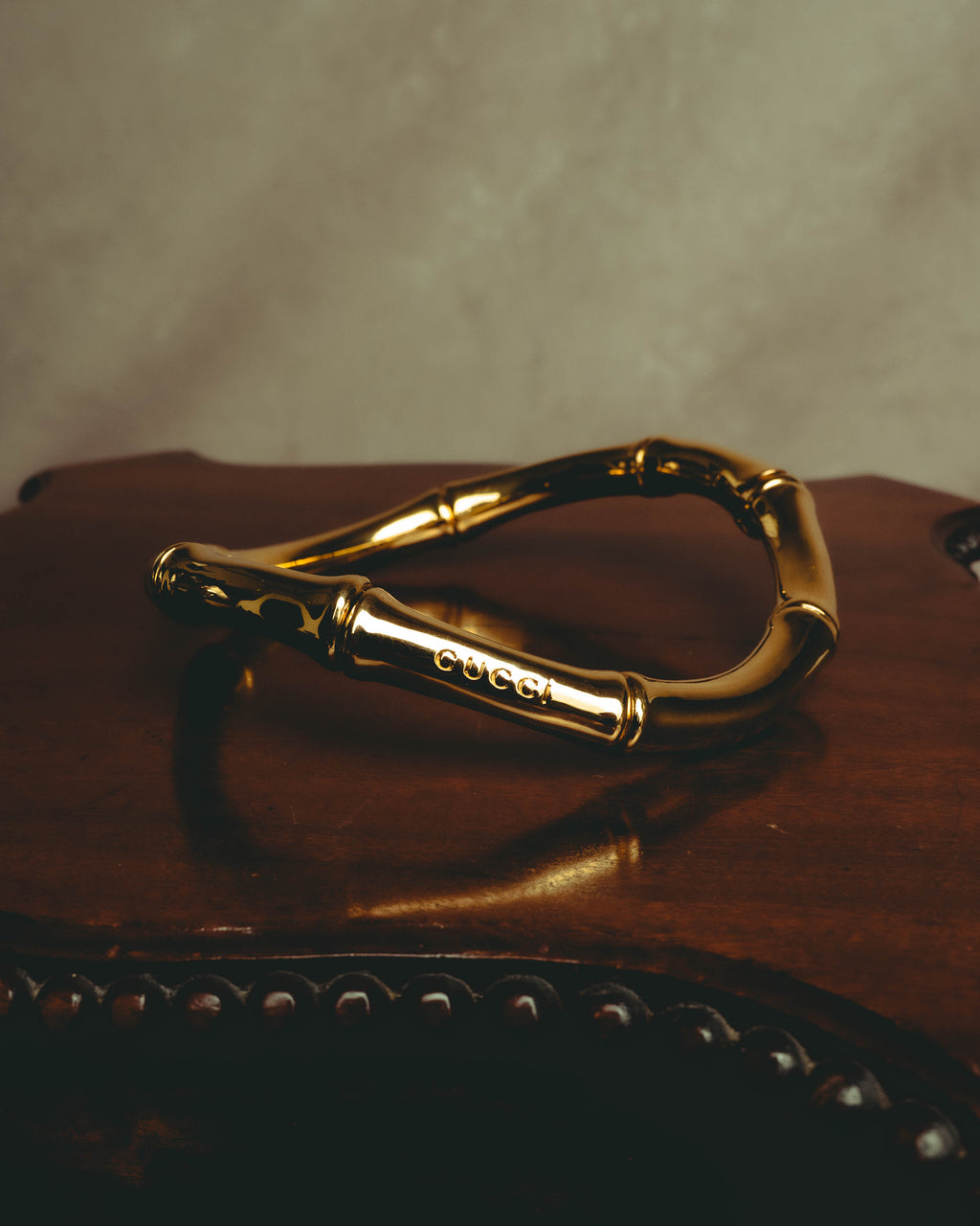 –SPECIAL– "GUCCI" 2025- Sculptural bamboo choker necklace
