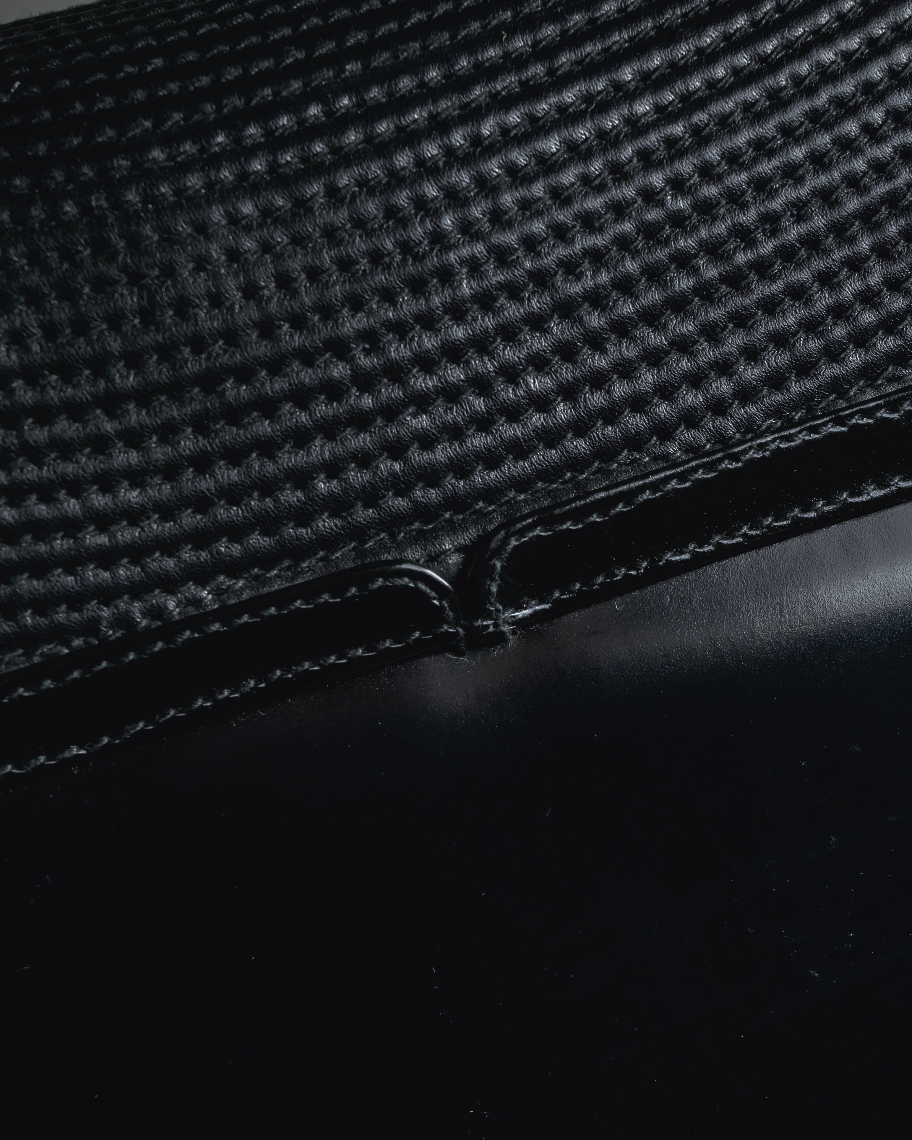 "Tiffany & Co." 80’s-90’s Structured ribbed leather top-handle bag