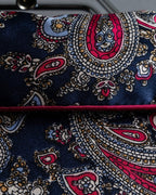 "Christian Dior" 100% silk paisley pajama set