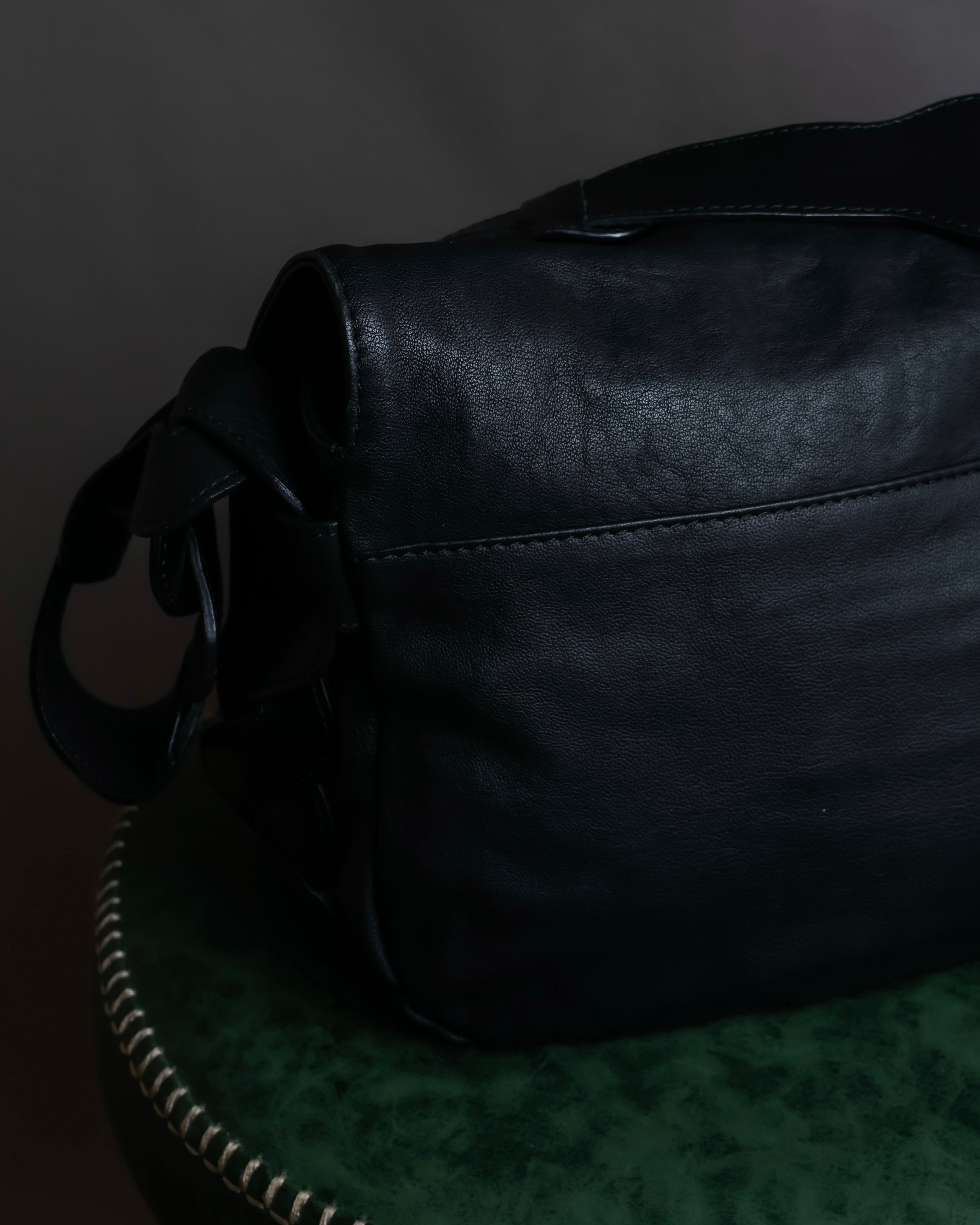 "SEE BY CHLOE" Braided shoulder design leather bag