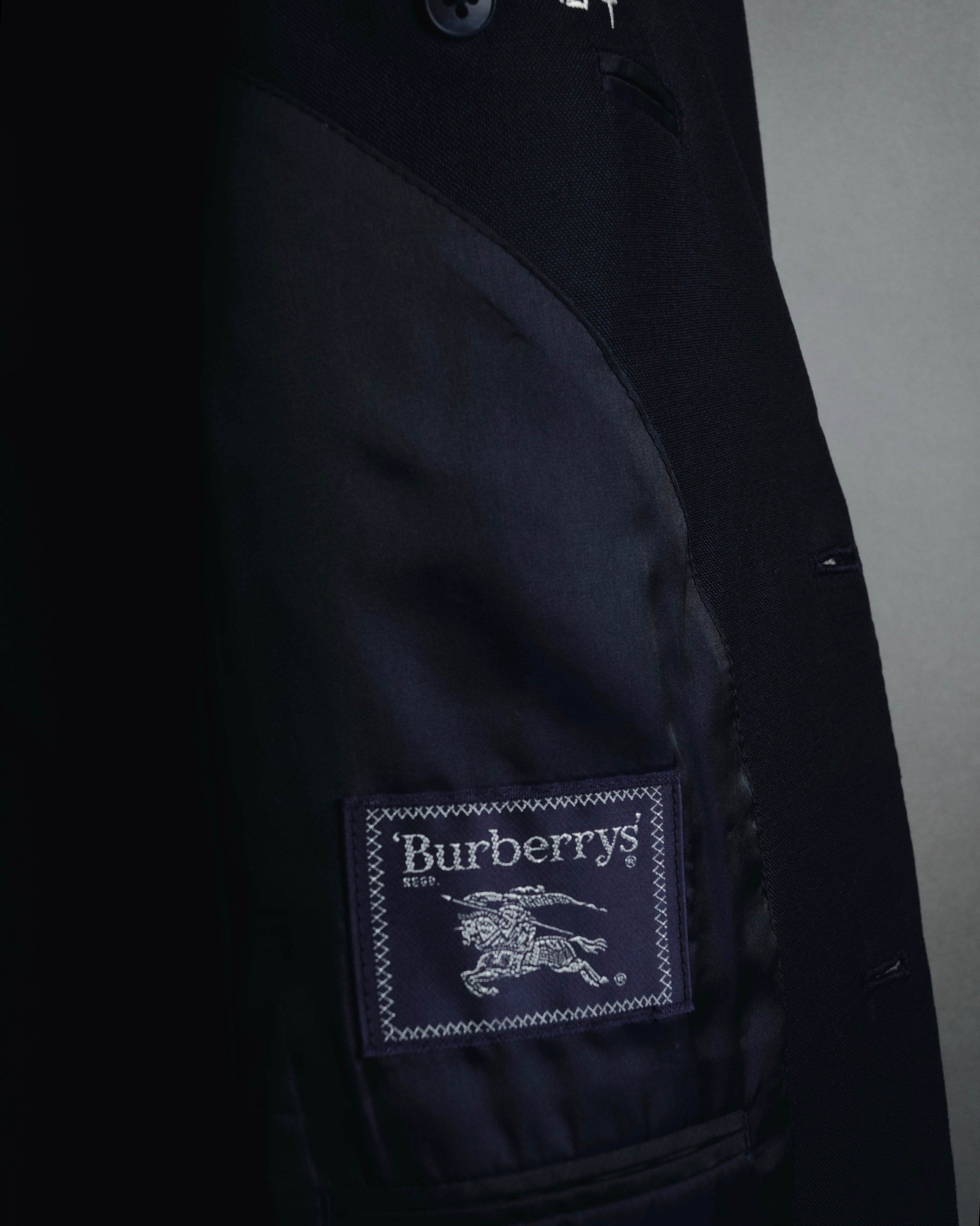 "Burberrys" 90’s Wool mohair tailored two piece suit