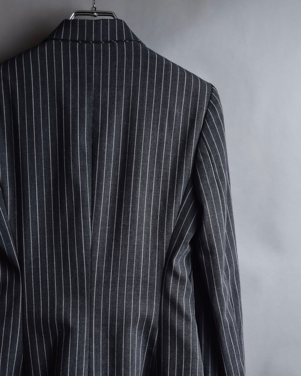 "Dolce & Gabbana" White striped shaped tailored jacket