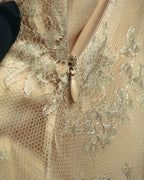 –SPECIAL– "VALENTINO" 00's-10's Embellished lace cocktail dress