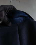 "CHRISTIAN DIOR MONSIEUR" Satin switching design tuxedo dress set up