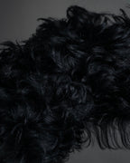 "BOTTEGA VENETA" Long-haired fur design leather gloves