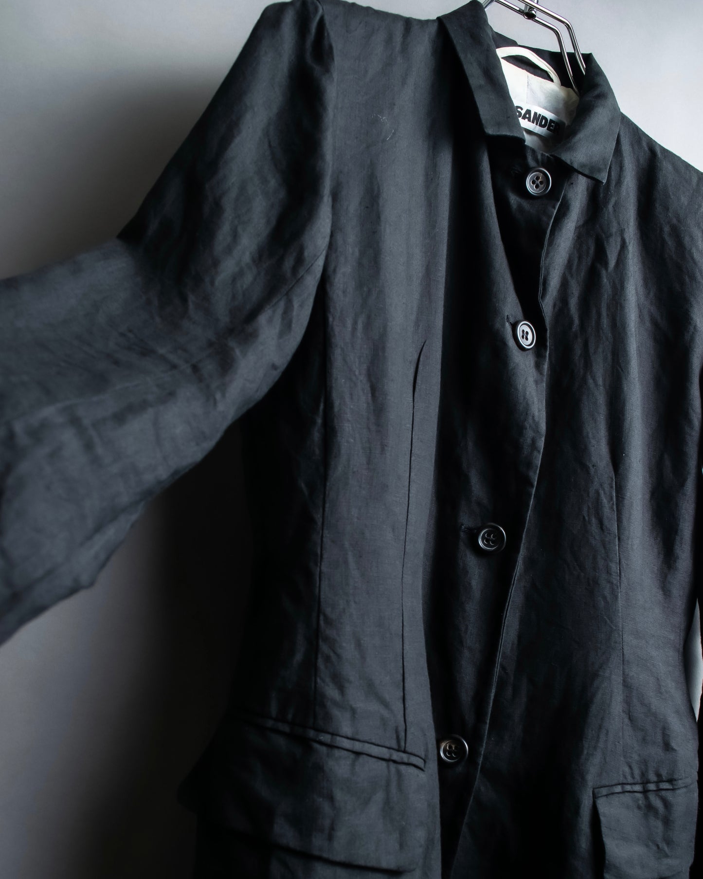 "JIL SANDER" Washed processing 2way jacket