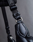 "MAISON MARGIELA" Glam Slam black one shoulder bag