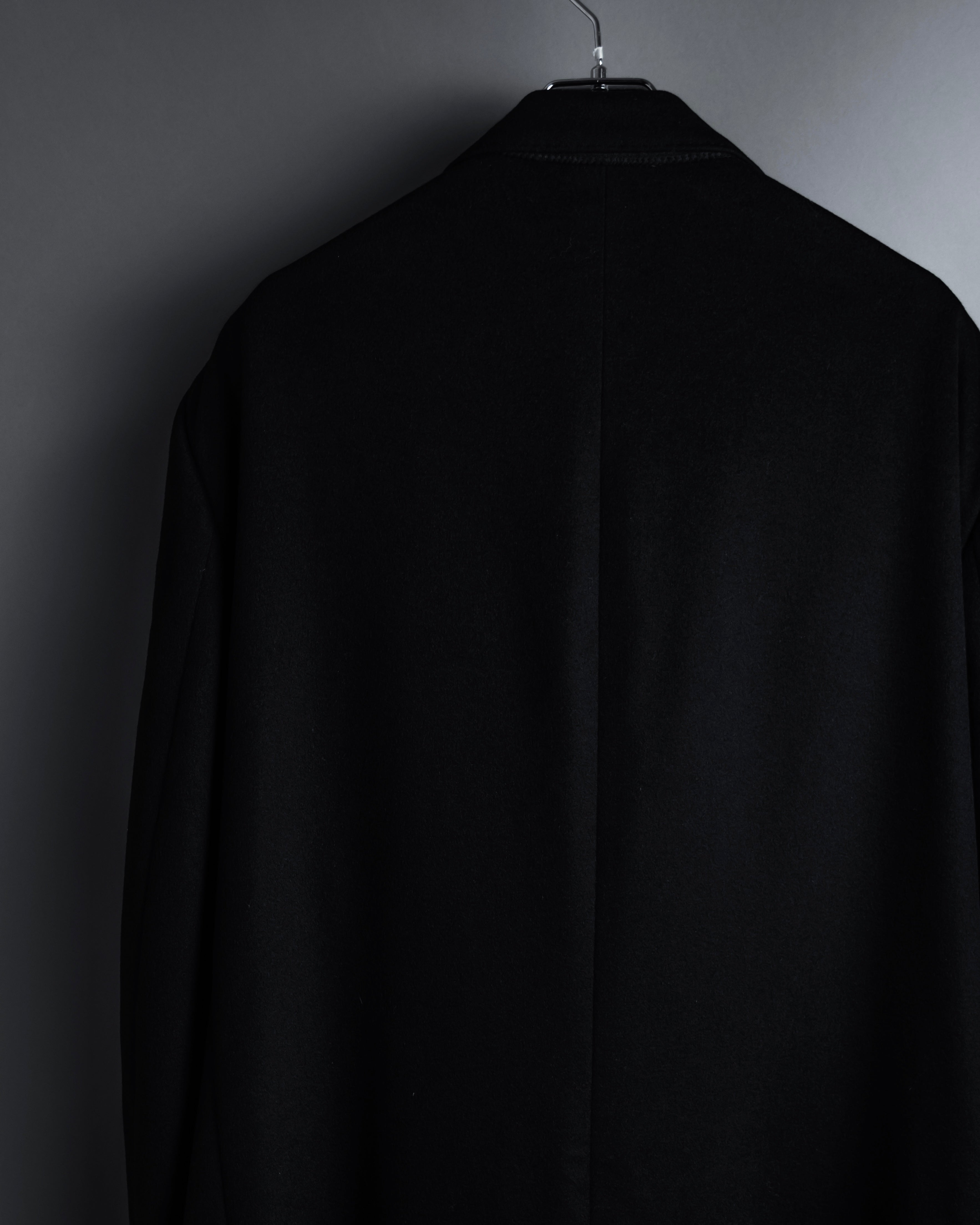 "BELLUMORE／ANTONIO FUSCO"
Fly front 100% cashmere chester coat