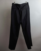 "YVES SAINT LAURENT" Classical tailoring shadow stripe pattern set up