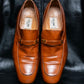 “CELINE” triomphe belt designed loafers