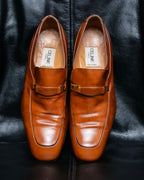 “CELINE” triomphe belt designed loafers