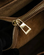 "LOEWE" Gate top handle 2way leather bag