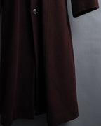 -SPECIAL- "JEAN PAUL GAULTIER"
 1990's-00's Gathered tuck shape design long coat