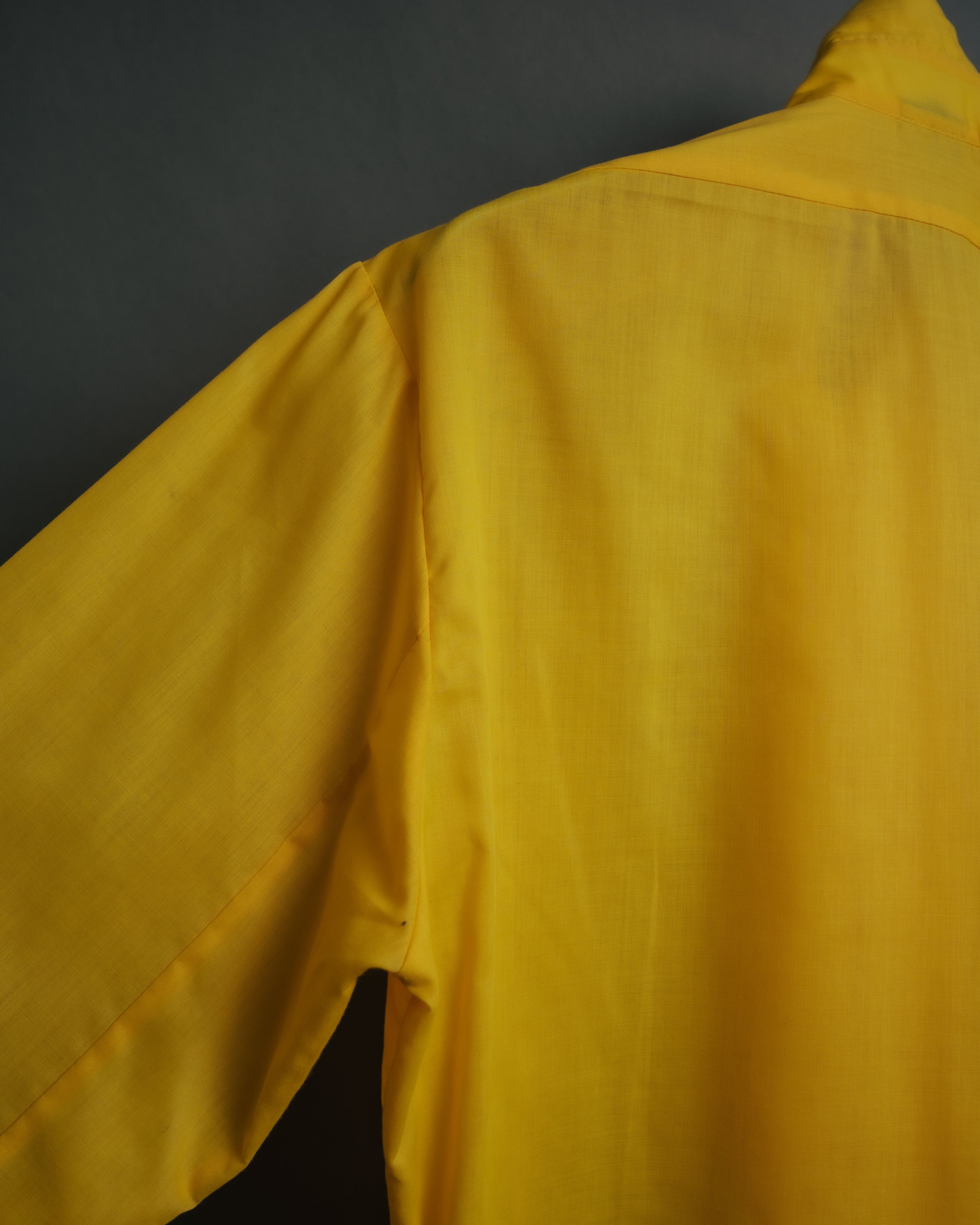 -MOOD Vintage Collections-
70’s Ruffled long point collar shirt