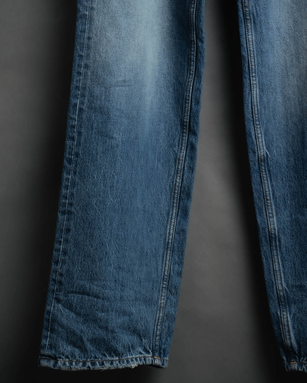 -SPECIAL- “SAINT LAURENT” 2023’s Long extreme baggy faded denim jeans