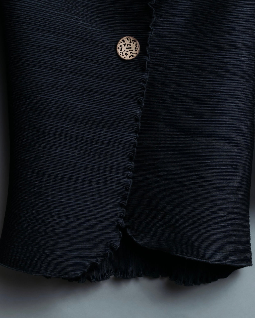 Vintage Pleated Dress Jacket