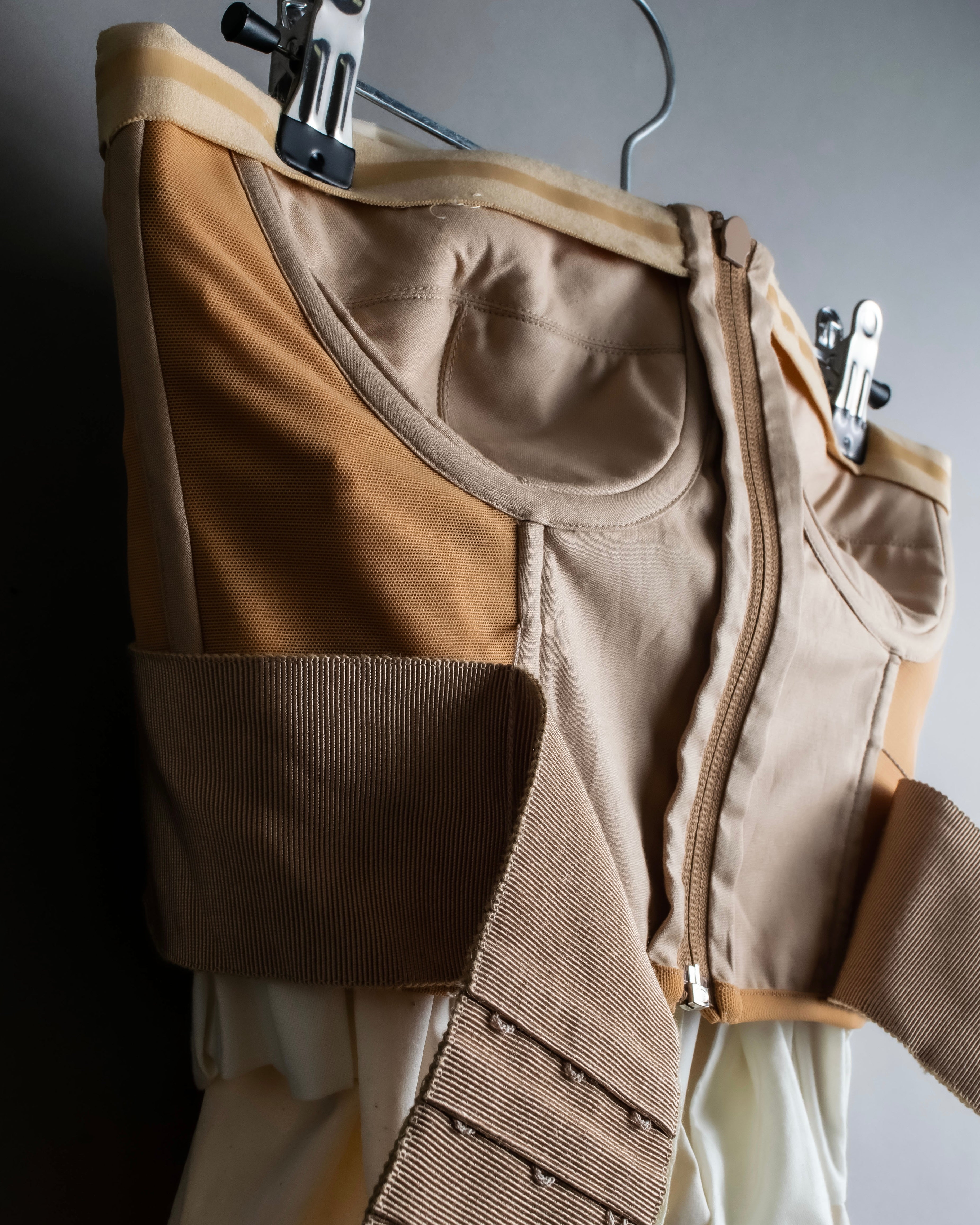 "MAISON MARGIELA" 20SS Polka dot tulle layered skirt