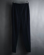 "JIL SANDER" 90’s pure new wool minimalist slacks