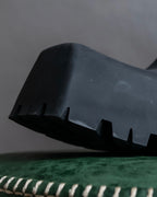 "BALENCIAGA" Rubber black trooper boots