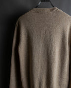 "MARNI" Logo shaggy design oversized knit