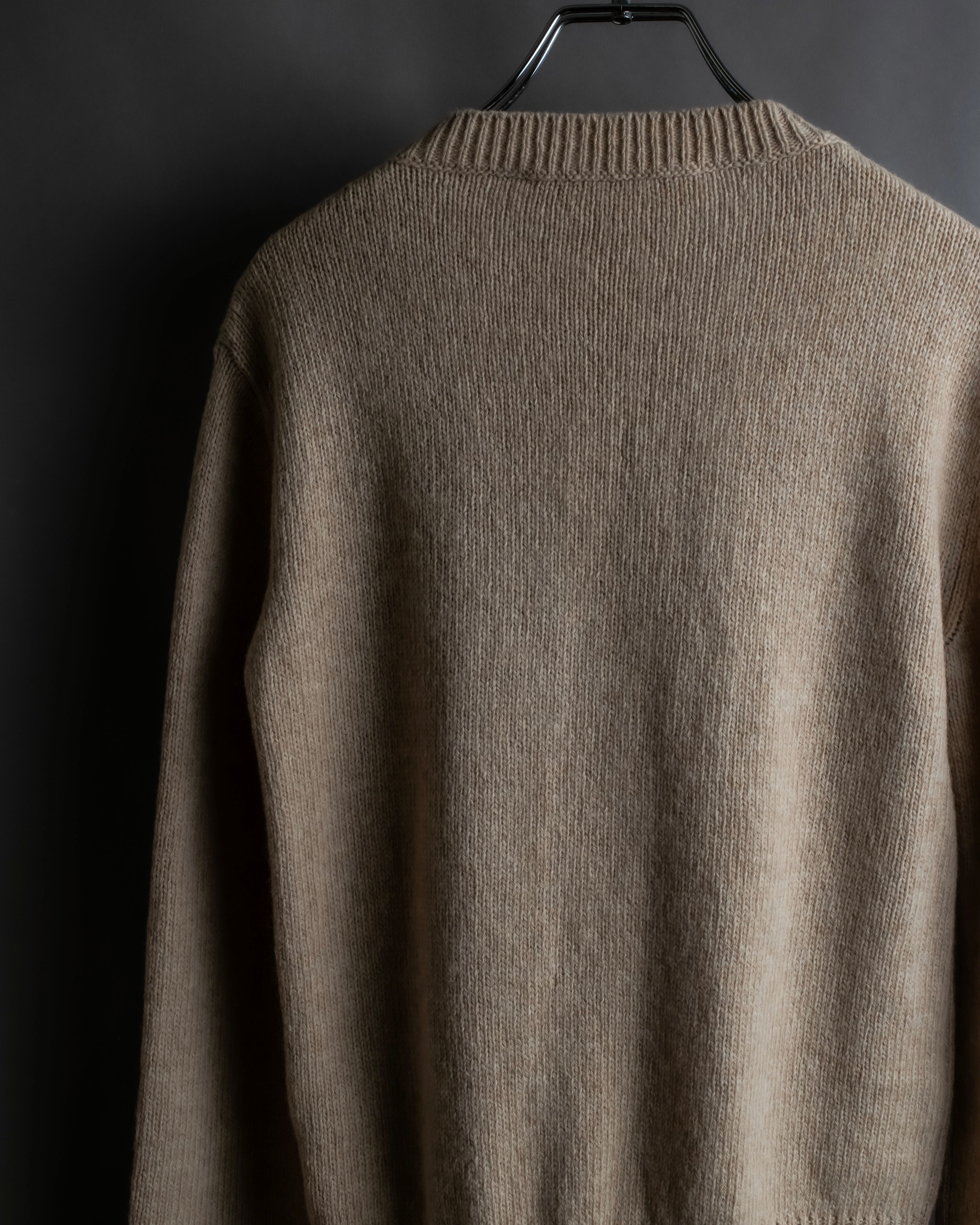 "MARNI" Logo shaggy design oversized knit