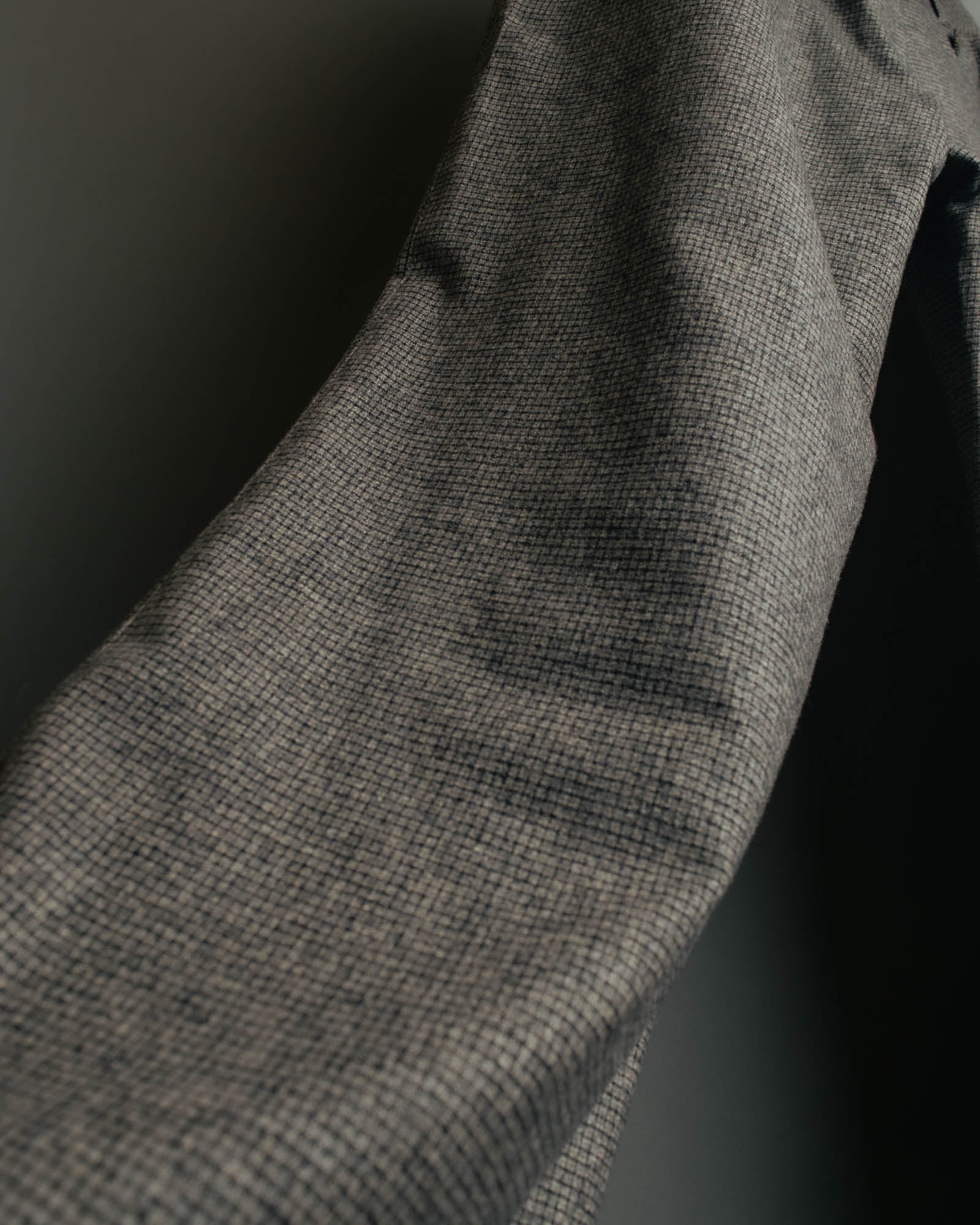 -SPECIAL- “CHANEL” 05AWmicro houndstooth tweed wide trousers