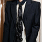 "GIVENCHY" Peak lapel tailored jacket & easy slacks set up