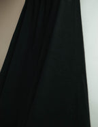 "Y's" Minimal black maxi skirt
