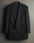 "Giorgio Armani Le Collezioni" 80's-90's Soft tailored double breasted wool blazer