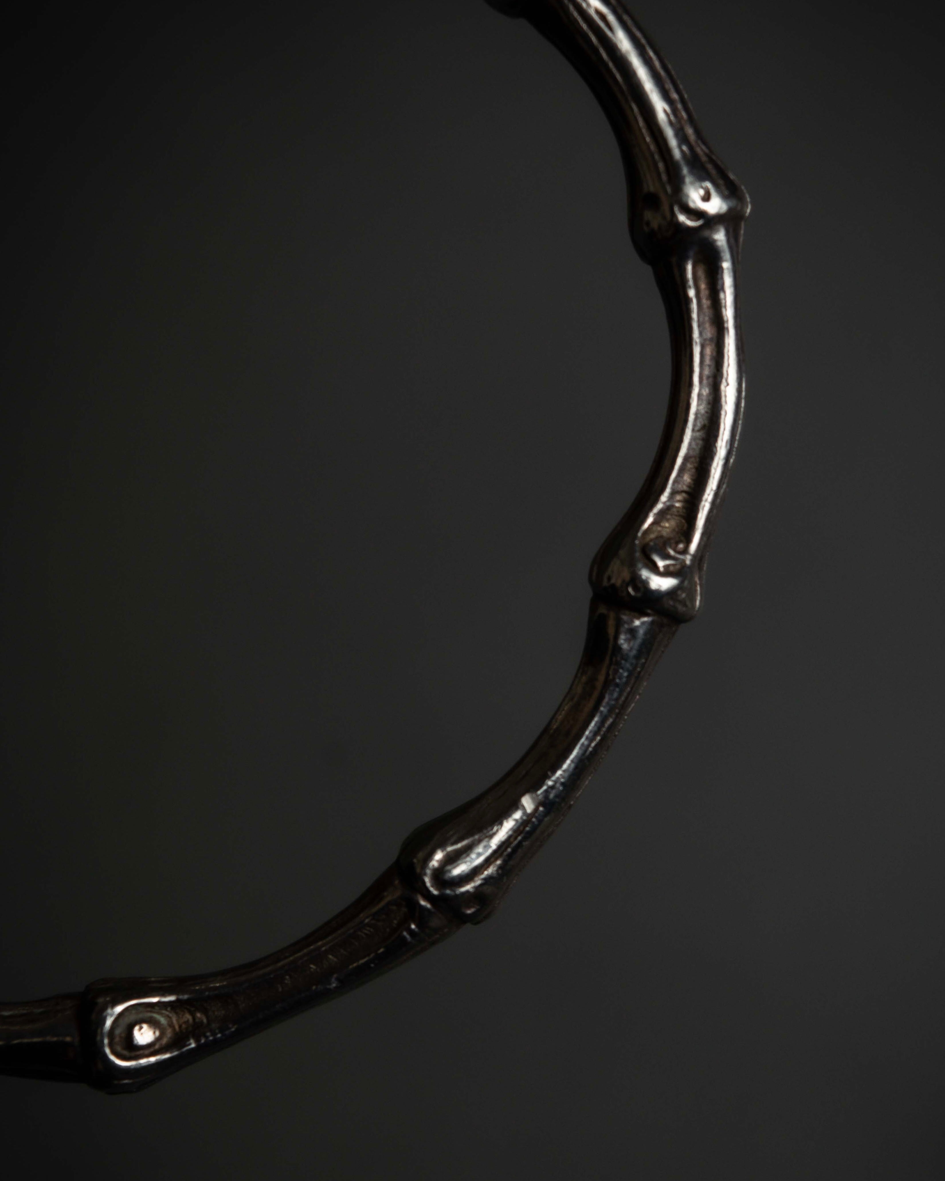 "Tiffany&Co" Bamboo motif design silver 925 bangle