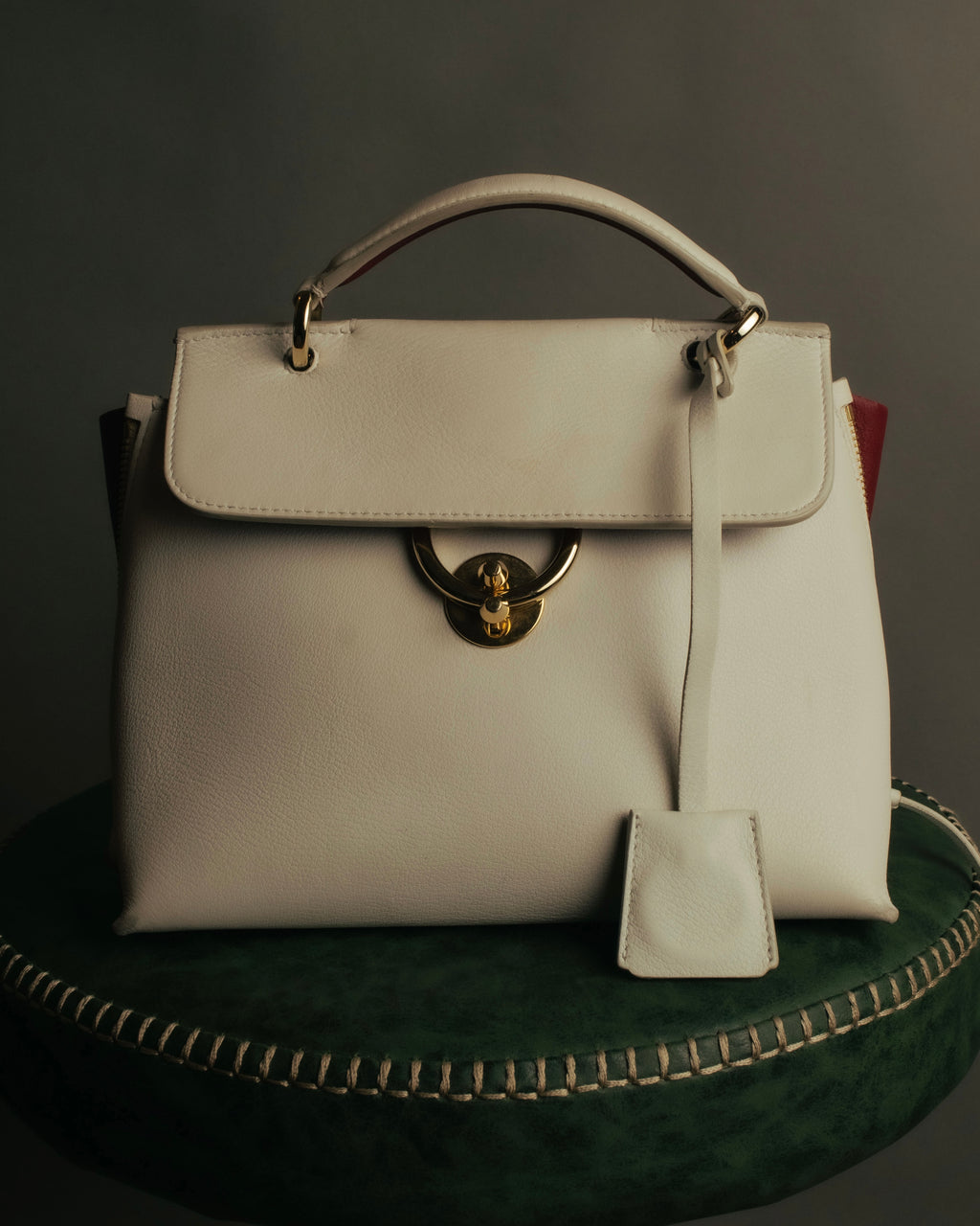 “Salvatore Ferragamo” 2013-2018 gancini bicolor top handle bag