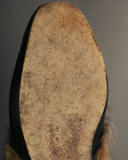 "GUCCI" 2010's Fur lined horsebit backless loafer