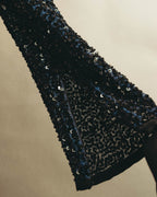 "MARINA RINALDI" 00's-10's Sequined lace long sleeve top