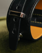 “LOEWE” 2010’s-2020’s industrial leather cuff bracelet