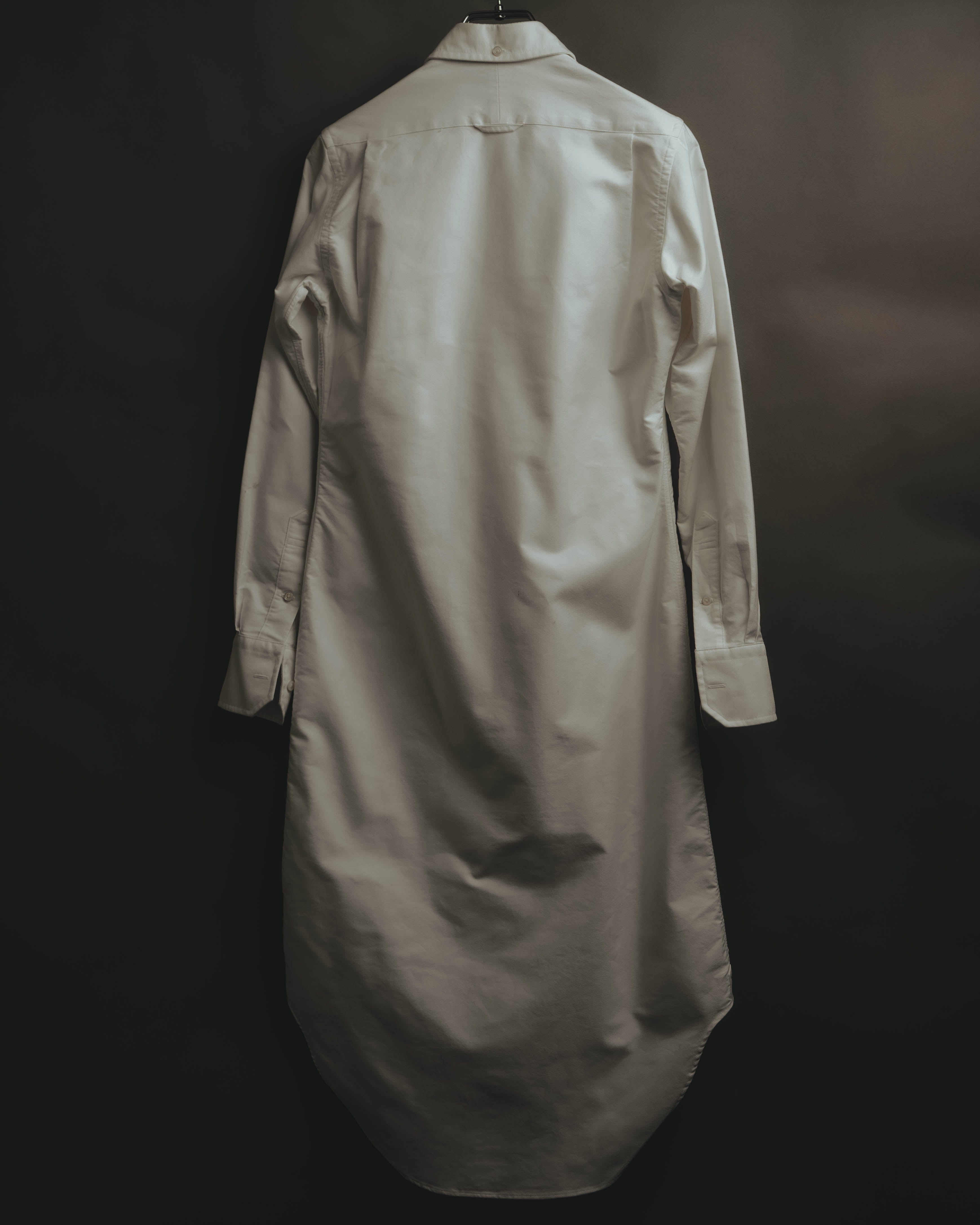 -SPECIAL- “THOM BROWNE” 2010’s tricolor grosgrain oxford shirt dress